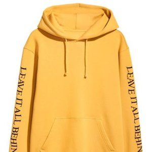 "Leave it all Behind" Yellow Hoodie
